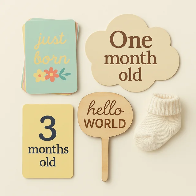 Milestone Cards & Photo Prop Sets