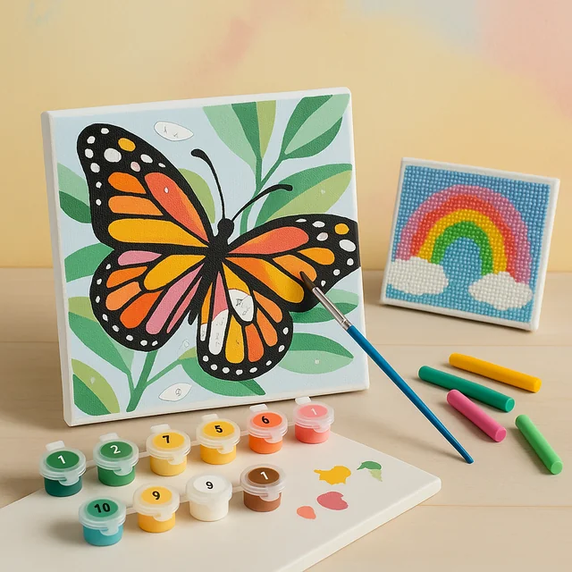 Paint-by-Number & Diamond Art Kits